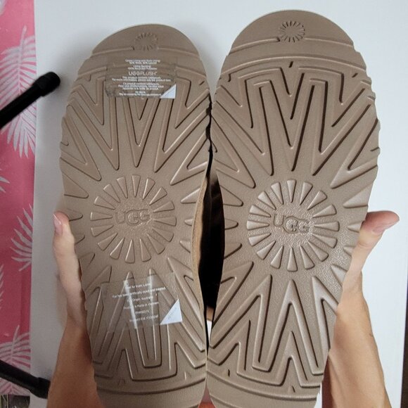 NEW UGG Suhenny Wool Boots Womens 6 Suede Winter Cozy Fur Warm Boho - Picture 7 of 11